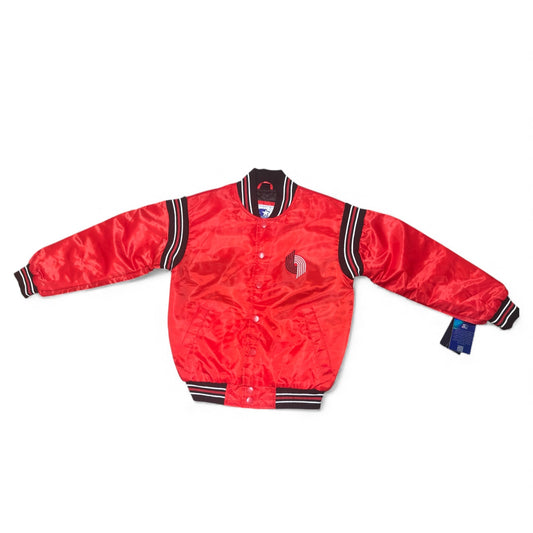 Red Portland Trailblazers Starter jacket