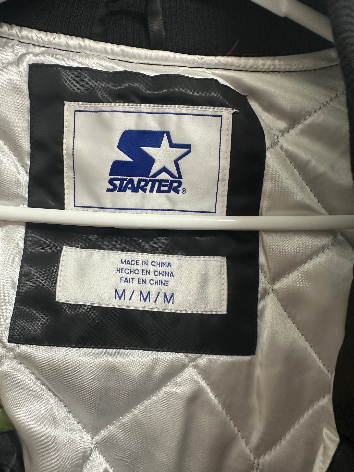 Black Jets Starter Jacket